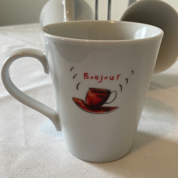 Bonjour coffee mugs. Straight from France!!! - Picture 5 of 5